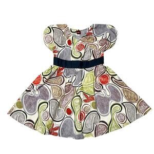 Tea Collection Wrap Print Dress Size 3
